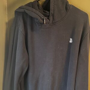 Dutch Bros Navy Hoodie with White Logo